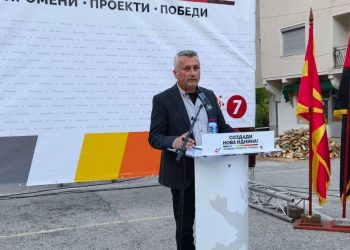 Сајкоски: Изборите на 17-ти октомври не се само локални, туку на нив треба да ја делегитимираме власта
