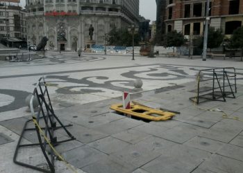 СКОПСКО ЕХО: Дали по изборите ќе се сетат на запуштениот и недовршен плоштад „Македонија“?