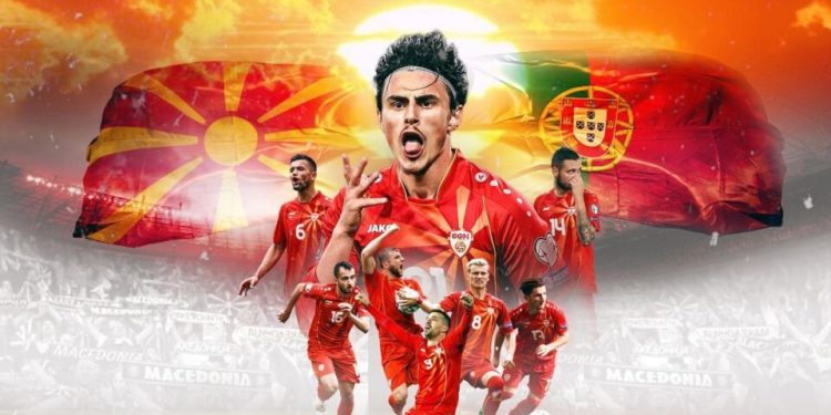 Македонија вечерва против Португалија за историја