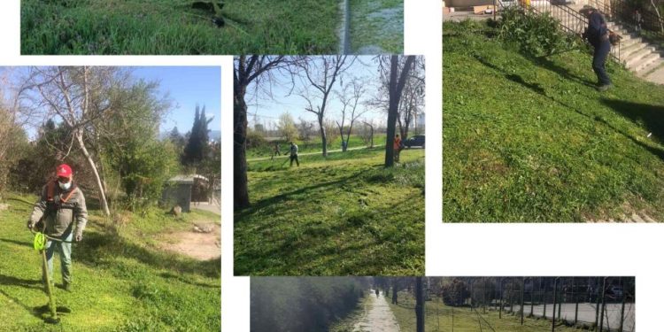 Пролетна акција за косење на тревните површини низ цела Кисела Вода