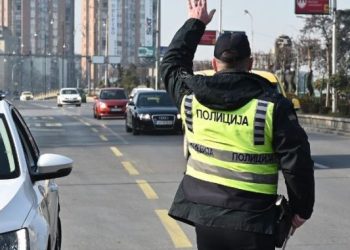 Санкционирани 152 возачи во Скопје, 99 за брзо возење
