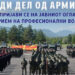 Министерството за одбрана објави јавен оглас за прием на 150 професионални војници