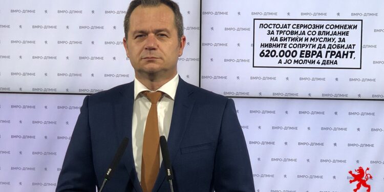 Ковачки: Постојат сериозни сомнежи за трговија со влијание на Битиќи и Муслиу, за нивните сопруги да добијат 620.000 евра грант, а ЈО молчи 4 дена