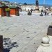 Скопско чудо: Фонтана без вода, ама камиони ја сакаат