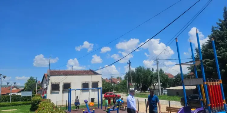 Ново детско игралиште во Илинден