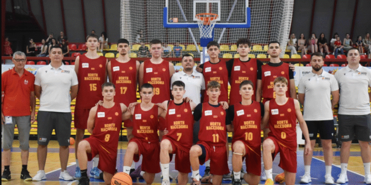 Стартен пораз за кадетите во дуелот со Кипар на ЕП Б дивизија во Скопје