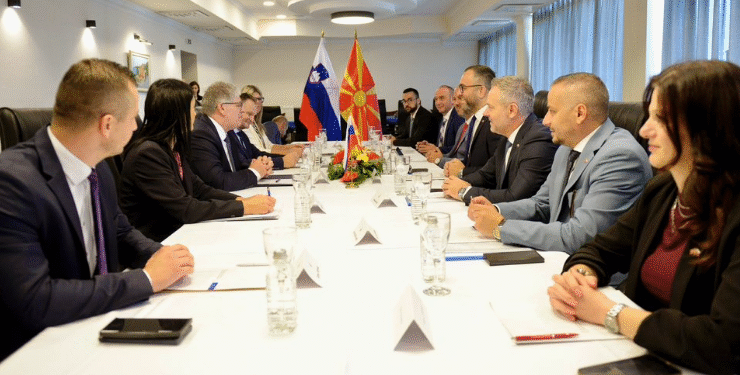 Тошковски и Поклукар: Одлична соработка на полето на безбедноста, Словенија ја дава својата поддршка во секој чекор