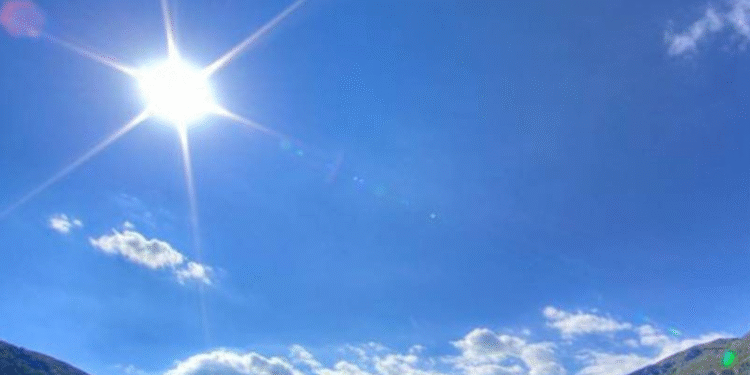 Сончево со умерена облачност, температурата до 36 степени