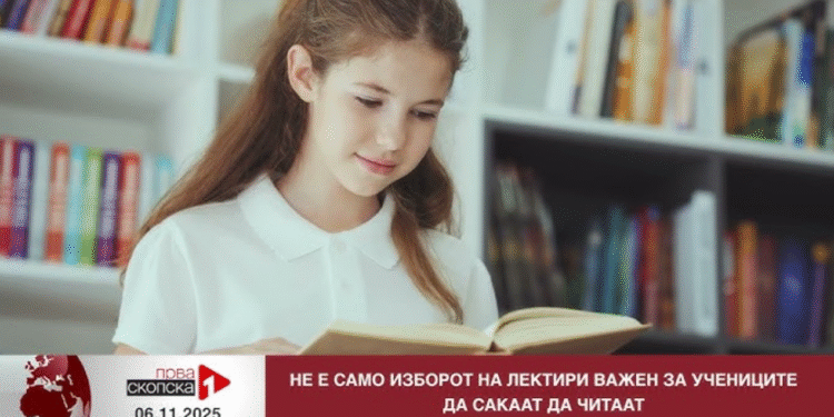 Не е само изборот на лектири важен за учениците да сакаат да читаат