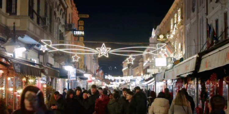 Битола во празничен сјај пред дочекот на 2026 година