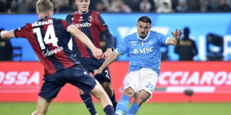 Наполи по трет пат го крена трофејот во Суперкупот – Елмас беше во стартниот состав