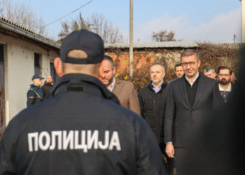 По 30 години, полициските службеници добиваат нова полициска станица и соодветни услови за работа во Бутел, кажа премиерот Мицкоски