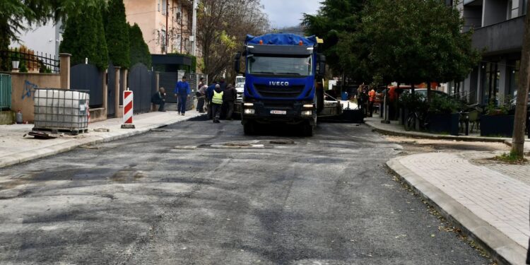 Кисела Вода ја заврши реконструкцијата на улицата „Ѓорѓи Димитров“, со должина од 1.2000 метри