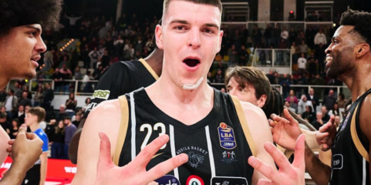 Македонскиот репрезентативец Јакимовски во центарот на вниманието: 13 поени и 5 скокови за Тренто