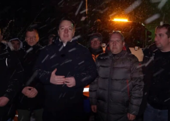 (ВИДЕО) Николоски на терен: Сите патишта проодни благодарение на тимот на „Македонија пат“