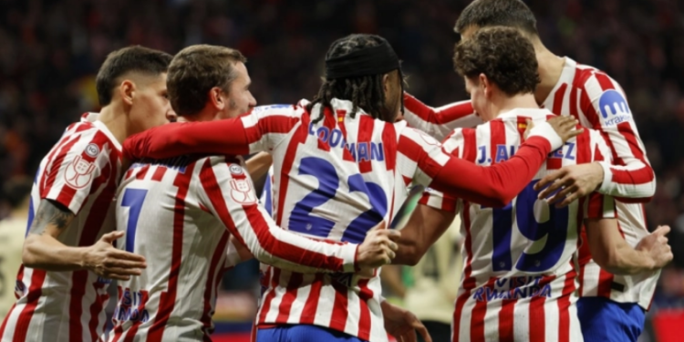 Атлетико доминираше, Барселона без одговор во полуфиналето