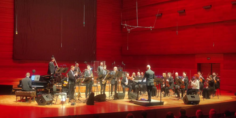 Концерт на националниот џез оркестар во НОБ на 19-ти февруари