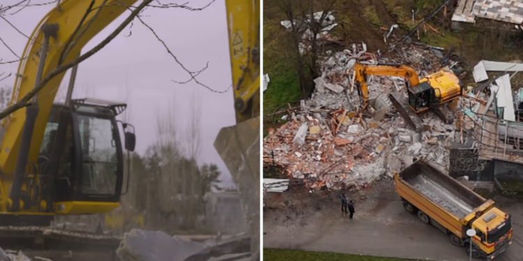 Град Скопје расчистува простор за најсовремен Луна парк во Градскиот парк