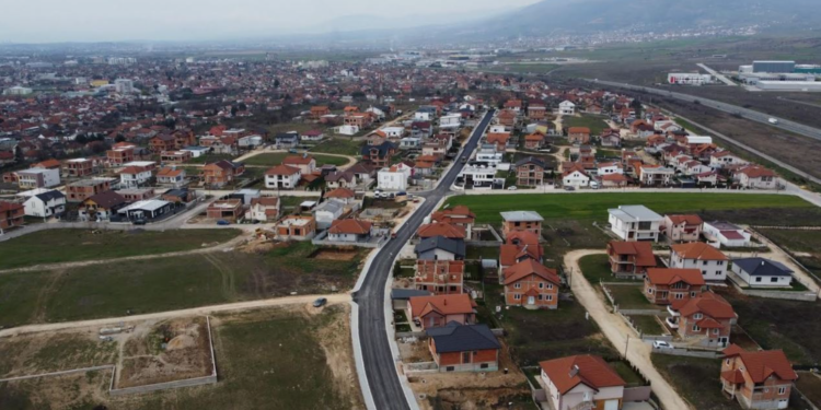 Од општина Илинден информираа дека улицата „103“ е комплетно подготвена за користење