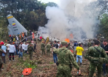 Несреќа со тешки последици: Воен авион падна со над 120 лица