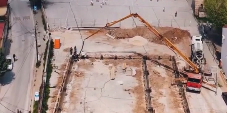 Започна изградбата на нова спортска сала во ООУ „Стив Наумов“, кажа Коњановски