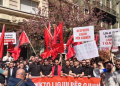Втор протест на албанските студенти за правосуден испит на албански јазик