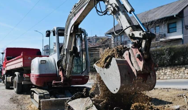 Градежна офанзива во Скопје – Север, се реконструираат улици на основното училиште