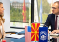 Проданоски на средба со американската амбасадорка Варнс во Прилеп
