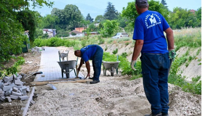 По две децении барања, Бутел добива нова пешачка зона покрај Серава