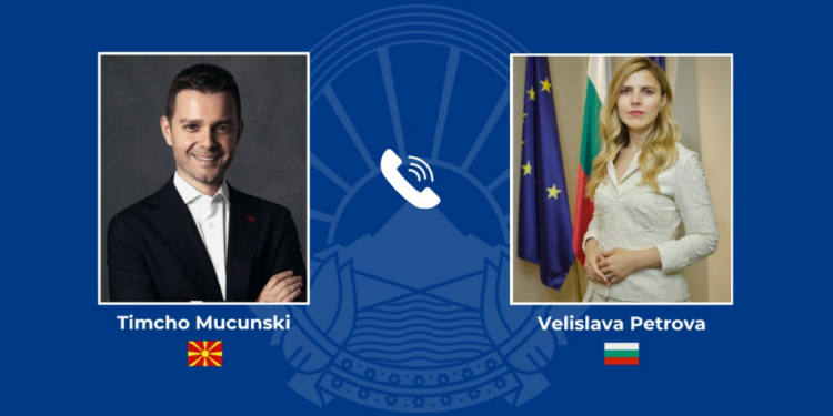 Муцунски разговараше со бугарската министерка по инцидентот во Скопје