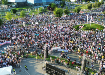 Протест во Нови Сад