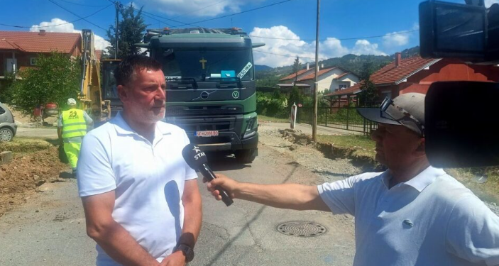 Тоневски: Во тек е реконструкцијата на дел од улицата „Јаким Стојковски“ во Пробиштип