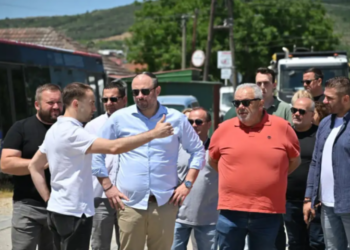 Ѓорѓиевски: Целосно ја обновуваме улицата за првпат од нејзината изградба