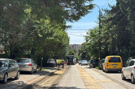 Се реконструира улица во Кисела Вода со средства од унгарскиот кредит