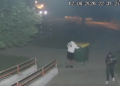 Вандализам во училишен двор во Аеродром: Градоначалникот објави снимка од надзорни камери