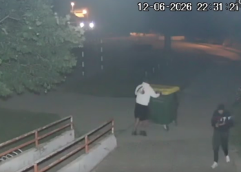 Вандализам во училишен двор во Аеродром: Градоначалникот објави снимка од надзорни камери