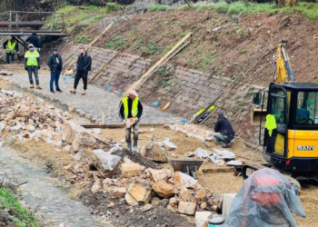 Почна санацијата на коритото на реката Серава во Општина Бутел
