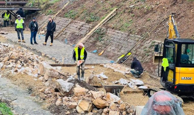 Почна санацијата на коритото на реката Серава во Општина Бутел
